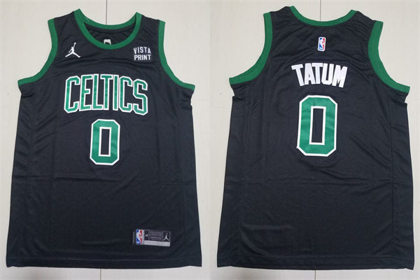 Mens Boston Celtics #0 Jayson Tatum 2024 Black Statement Edition