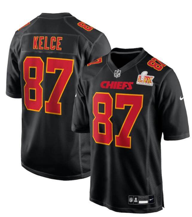 カンザス シティ チーフスKELCE 87ウニフォーム M Mens Kansas City Chiefs #87 Travis Kelce Nike Super Bowl LIX