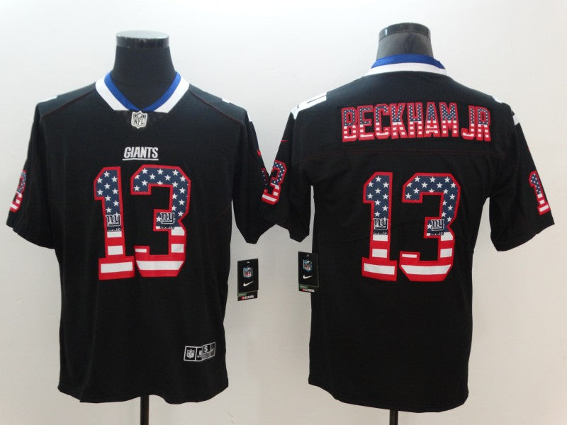 Men's New York Giants Odell Beckham Jr. #13 Black Jersey – ELOURACO