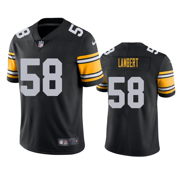 Mens Pittsburgh Steelers Retired Player #58 Jack Lambert Nike