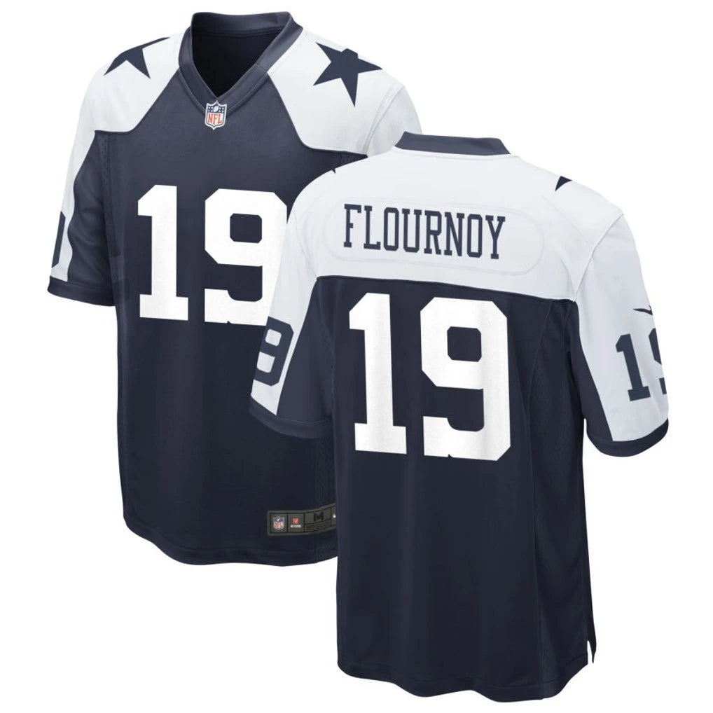 Mens Dallas Cowboys #19 Ryan Flournoy Nike Navy Alternate Vapor F.U.S.E. Limited Jersey