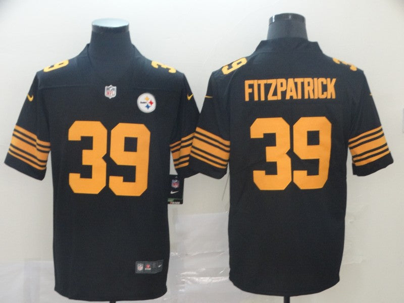 Men’s Pittsburgh Steelers Minkah Fitzpatrick #39 Black Alternate Legend Jersey