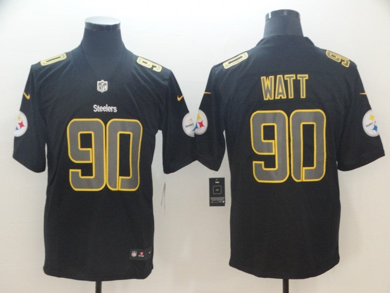 Men’s Pittsburgh Steelers T.J. Watt Black Jersey